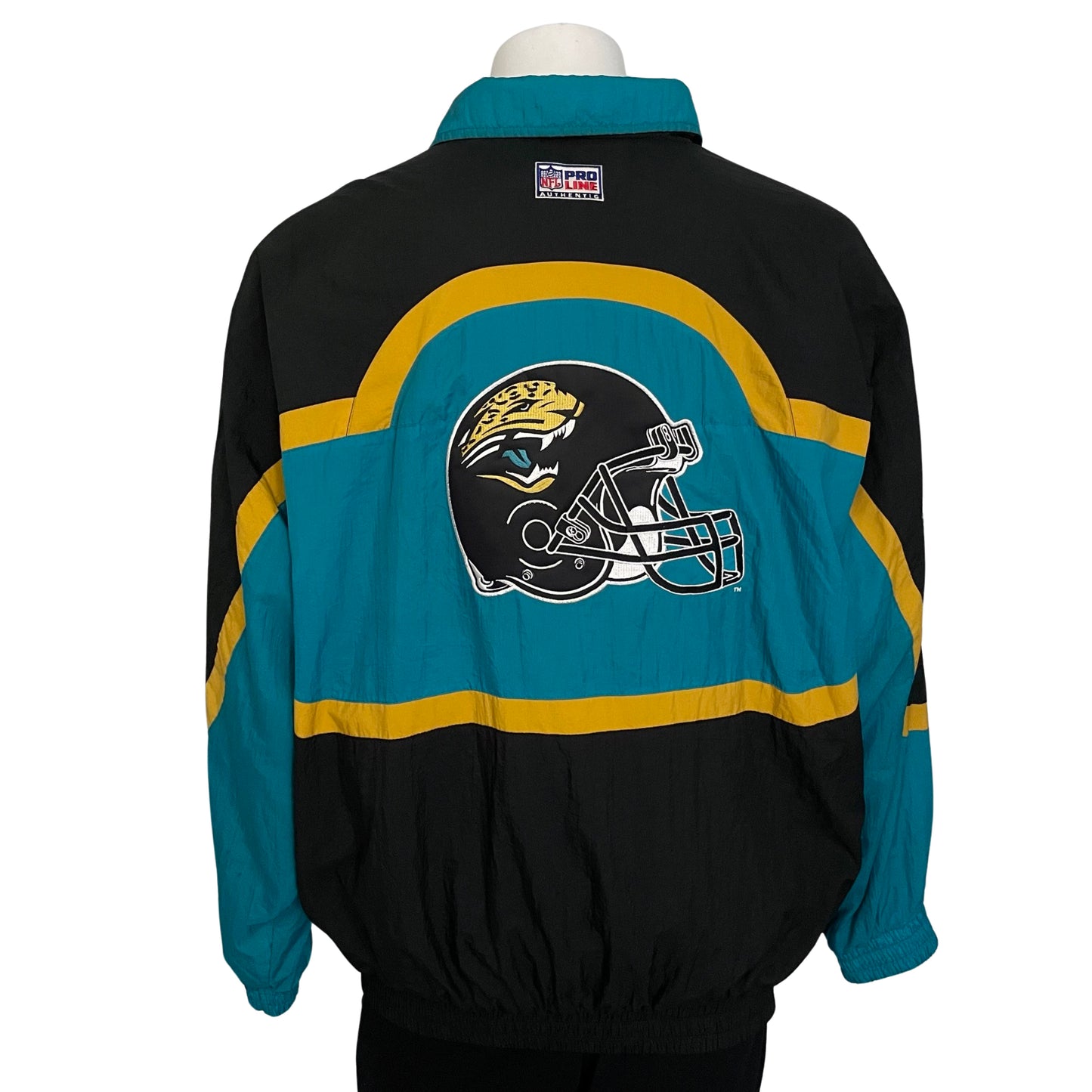 Vintage Jacksonville Jaguars LOGO ATHLETIC windbreaker size LARGE