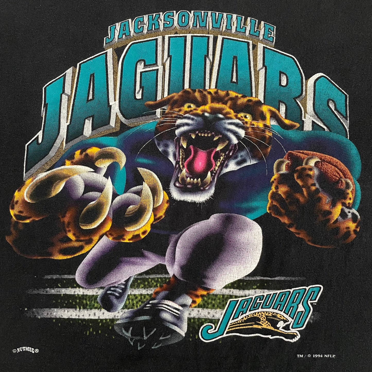 Jacksonville Jaguars banned logo NUTMEG shirt