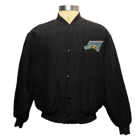 Jacksonville Jaguars STARTER banned logo bomber jacket size LARGE