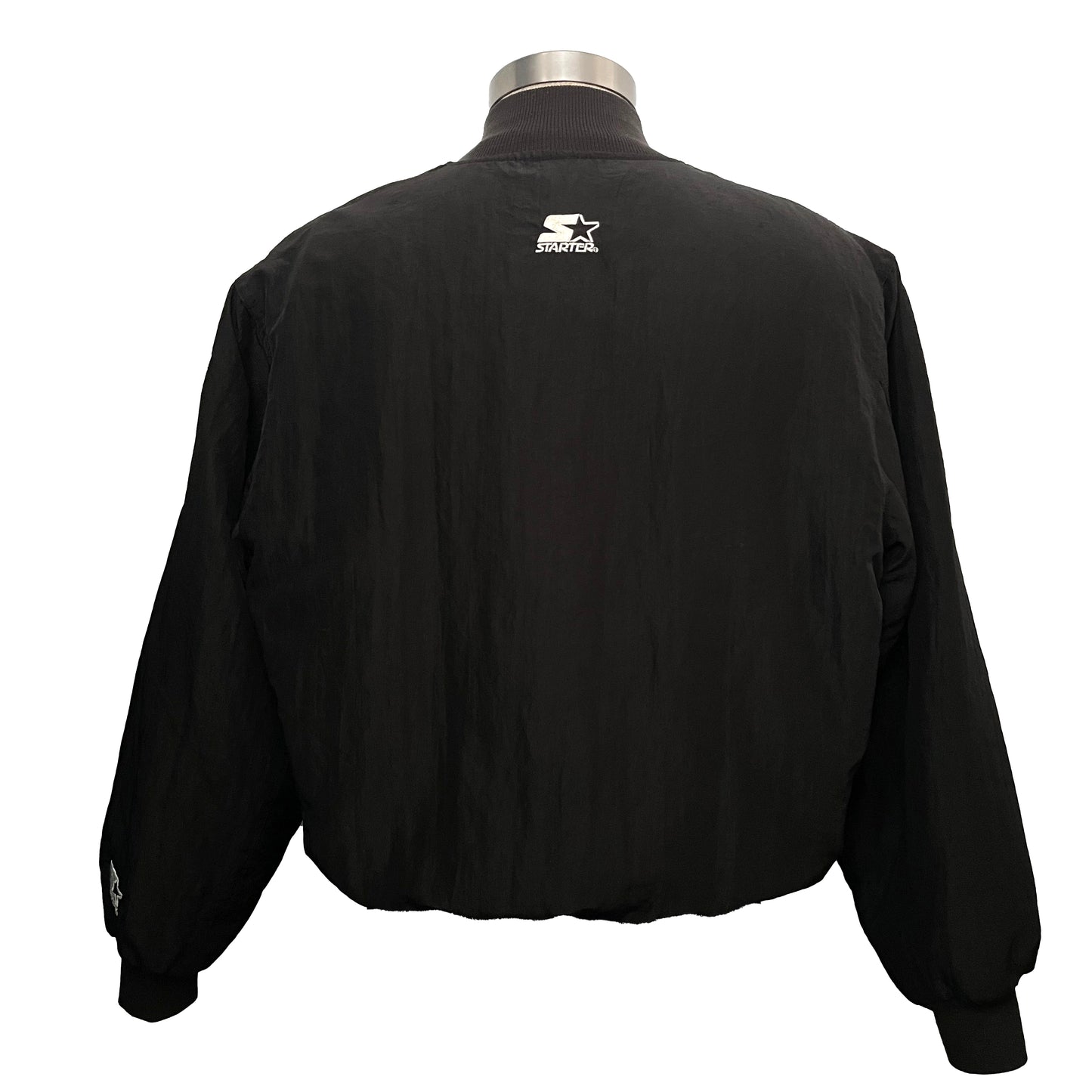 Jacksonville Jaguars STARTER banned logo bomber jacket size LARGE