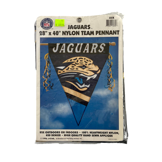 Jacksonville Jaguars outdoor team pennant